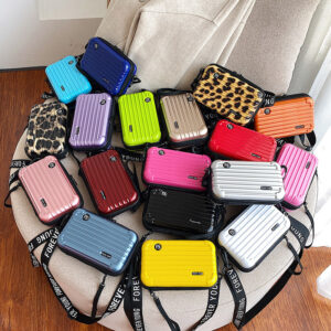 Women’s Fashion Mini Luggage Shoulder Bag - Stylish Crossbody Bag for Travel and Daily Use